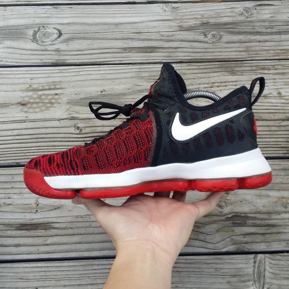 Women Size 10.5 / Size 9 Men Nike KD Kevin Durant 9 Hard Work Basketball Sneaker - Picture 4 of 8